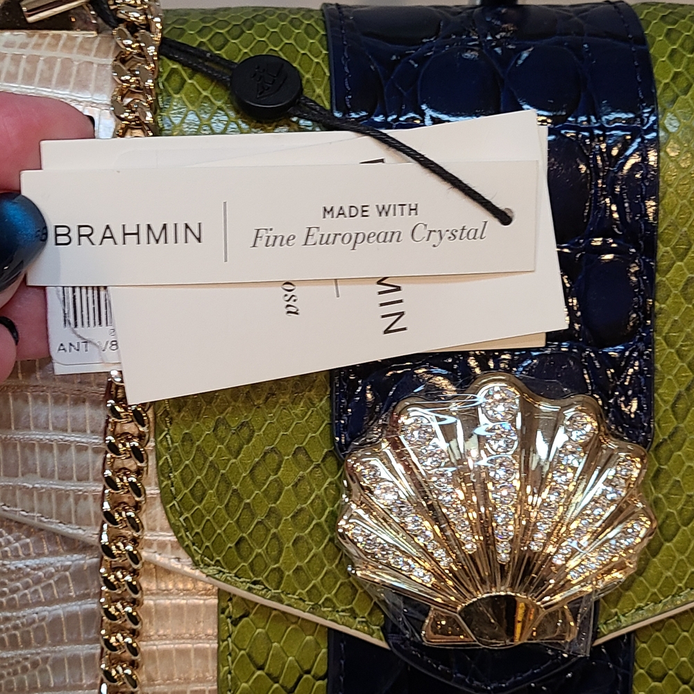 Brahmin Rosa Multi Antiguo Shoulder Bag NWT - Picture 6 of 16